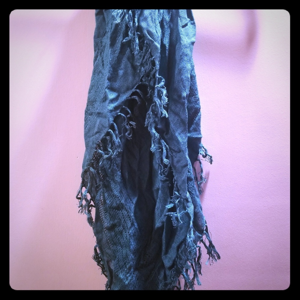 Turquoise 60s Scarf